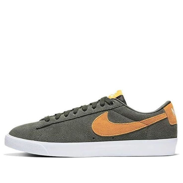 

Кроссовки zoom blazer low gt sb Nike, зеленый