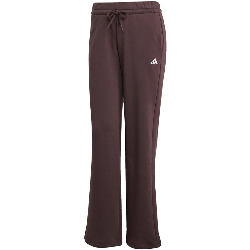 

Уютные брюки с небольшим логотипом и открытым краем Adidas, мультиколор