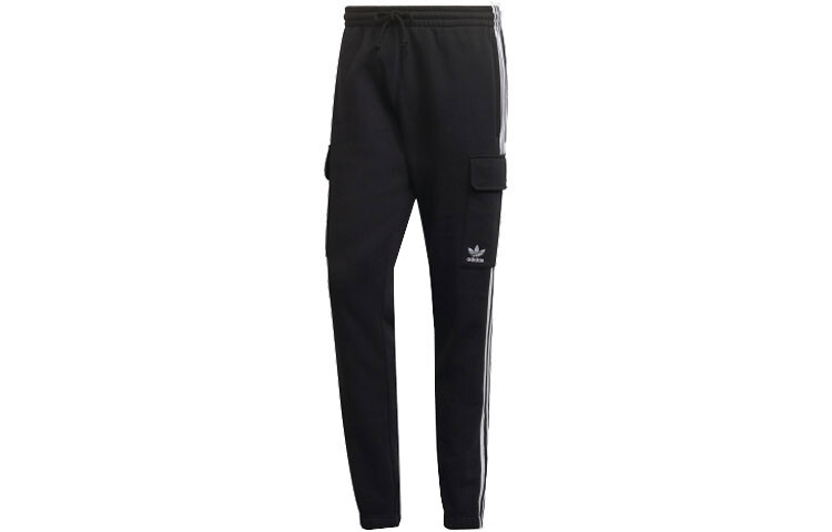 

Adidas Originals Мужские трикотажные спортивные штаны, цвет Black