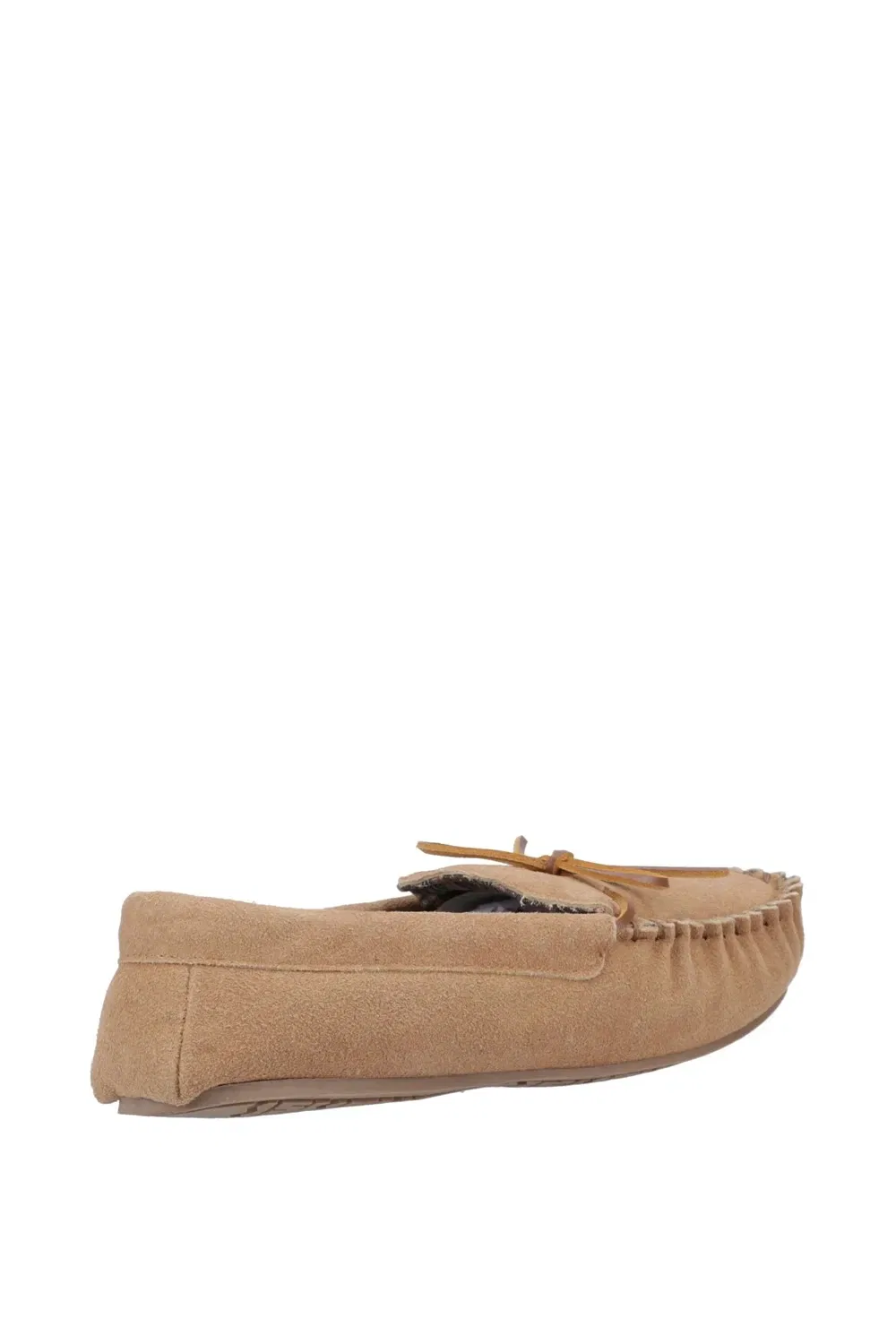 Тапочки классические замшевые Hush Puppies, бежевый — фото 2