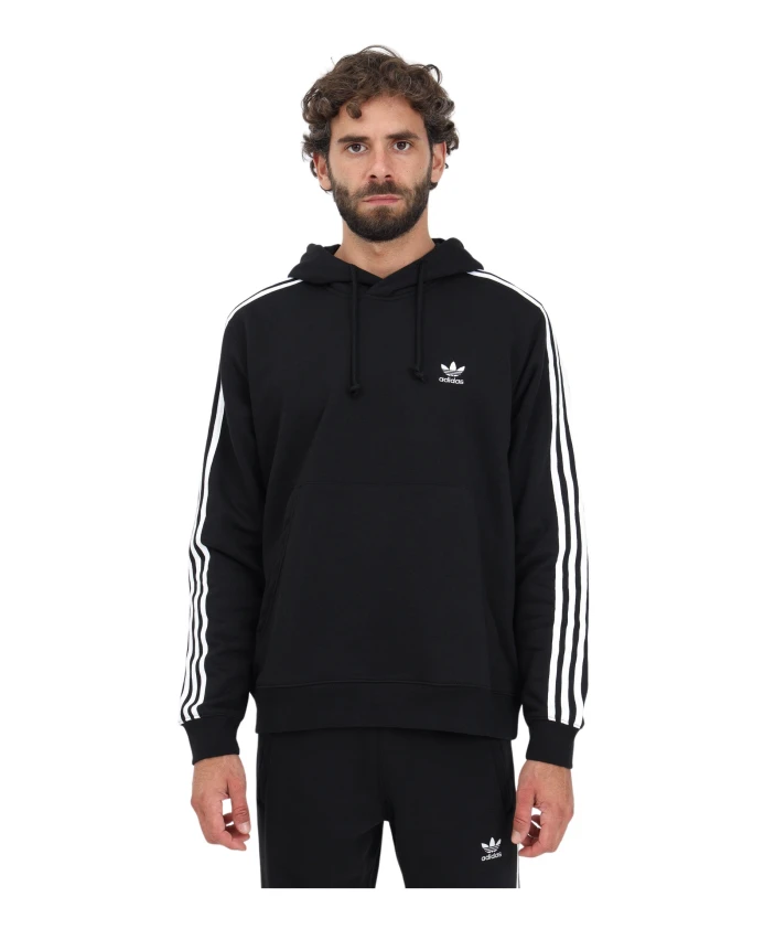 

Классическая толстовка с тремя полосками Adidas Originals, черный