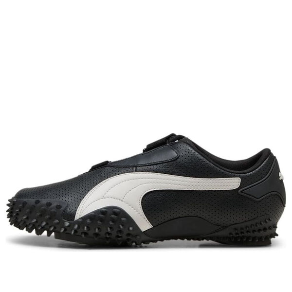 

Кроссовки mostro perforated leather 'black white' Puma, черный