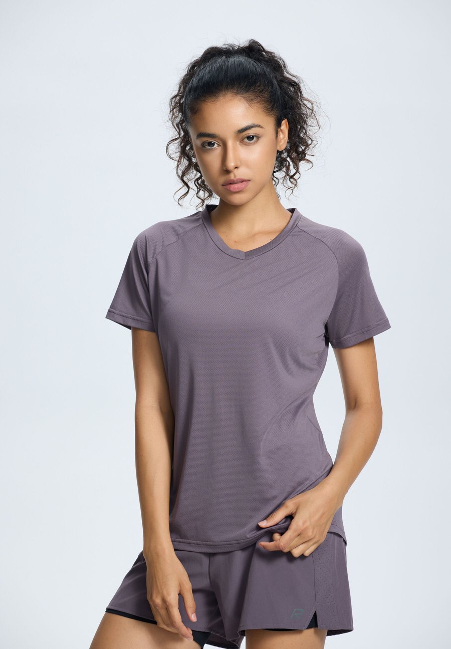 

Спортивная футболка Rukka MUUKO V2, Pflaume/Dark Brown