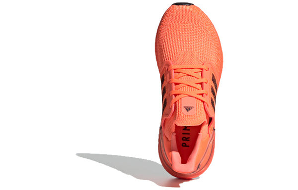 Кроссовки ультра буст 20 Adidas, красный — фото 4