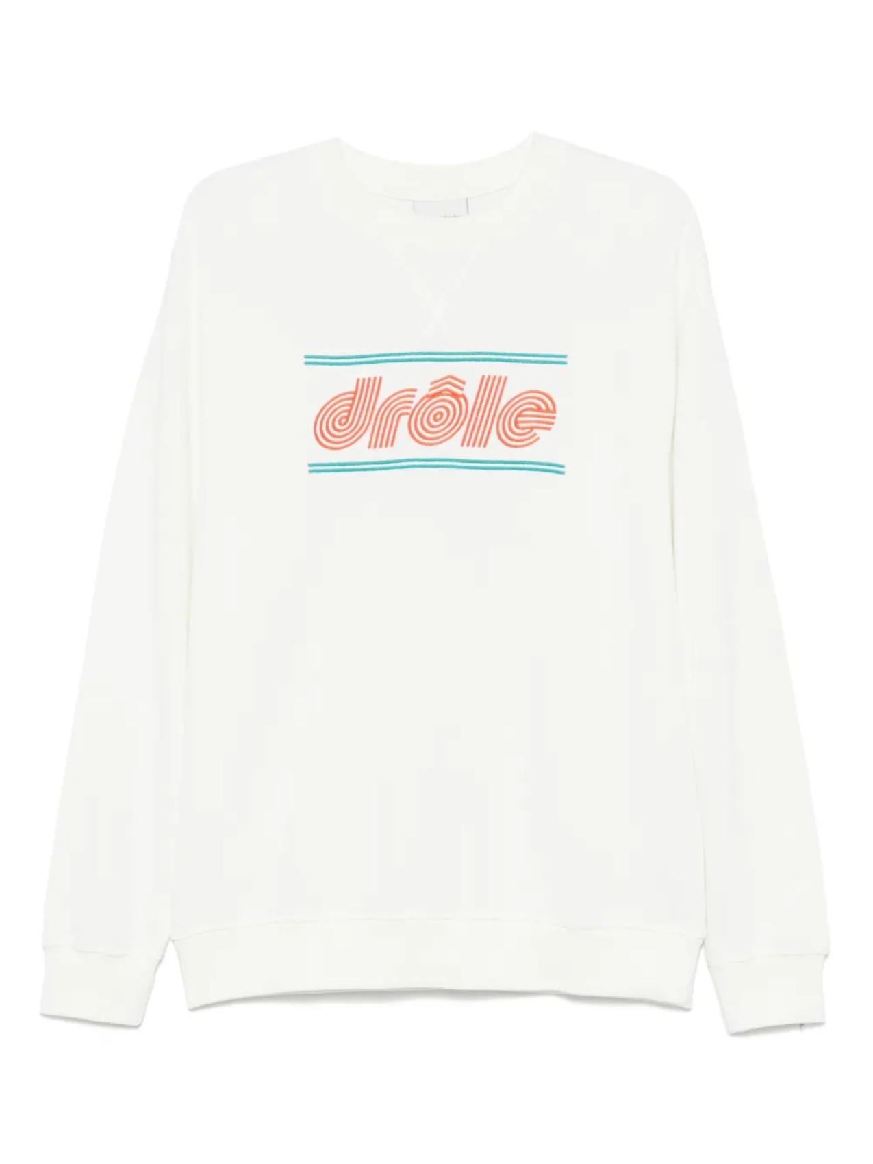 

Le Sweatshirt Пике Теннисный топ Drôle De Monsieur, белый