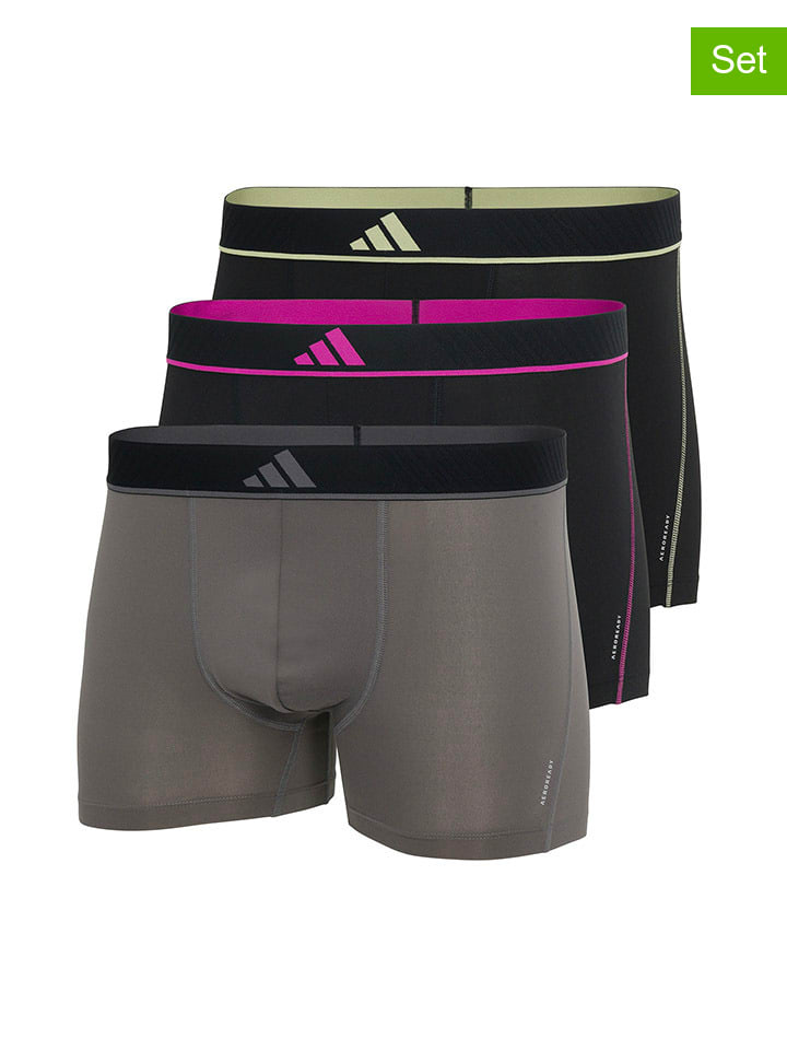 

Боксеры Adidas, антрацит/черный