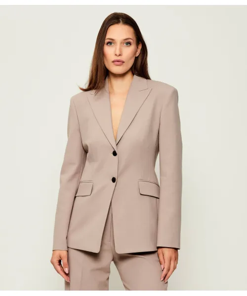 

Элегантная куртка Asmalla Regular fit Hugo, бежевый