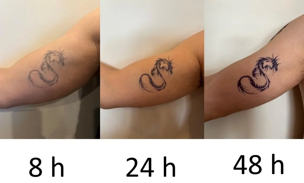 Полуперманентные татуировки «Солнце, Звезда, Луна» GZ186, 2 листа Beyondtattoos — фото 3
