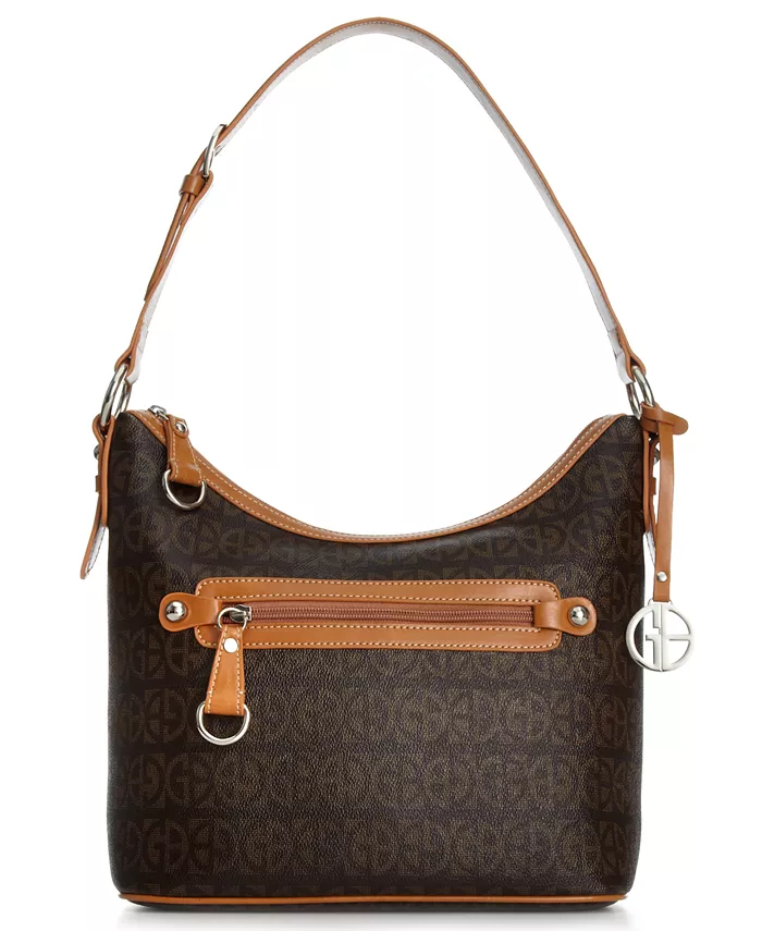 

Сумка Block Signature Hobo Giani Bernini, коричневый