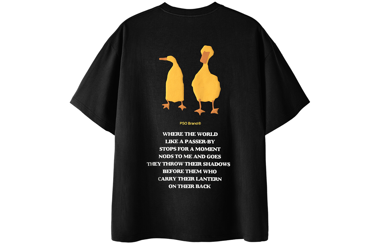 

PSO Brand Фирменная футболка унисекс PSO, Серый