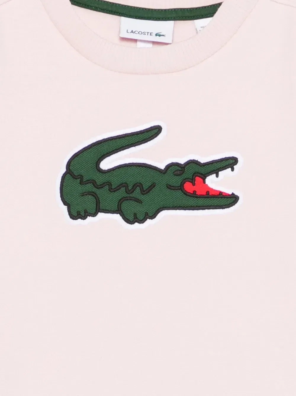 Толстовка с нашивкой-логотипом Lacoste, розовый — фото 3