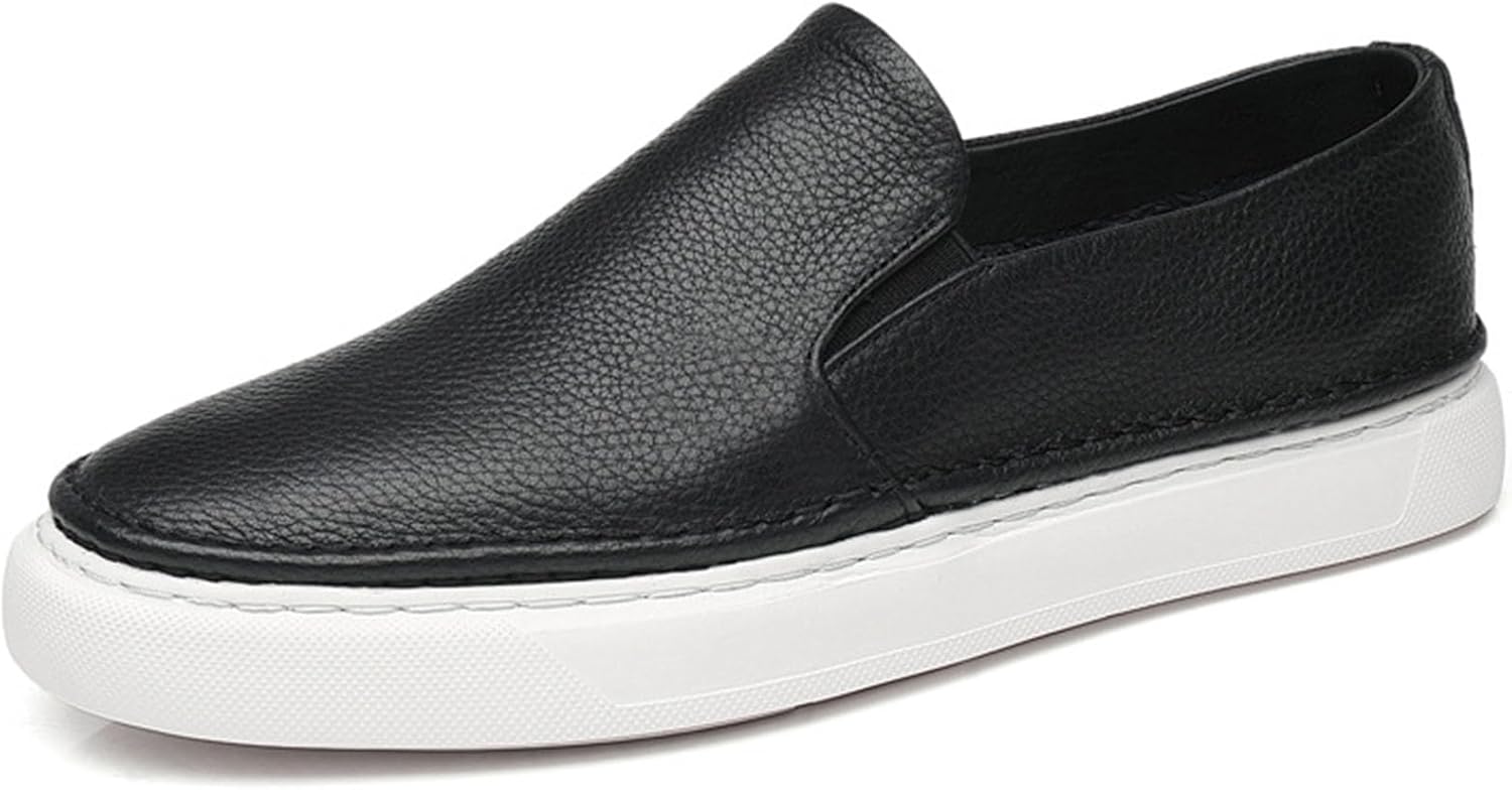 

Мужские деловые лоферы Vannida с кожаной отделкой, мягкой подошвой, модные и удобные мокасины, нескользящая повседневная обувь, черный