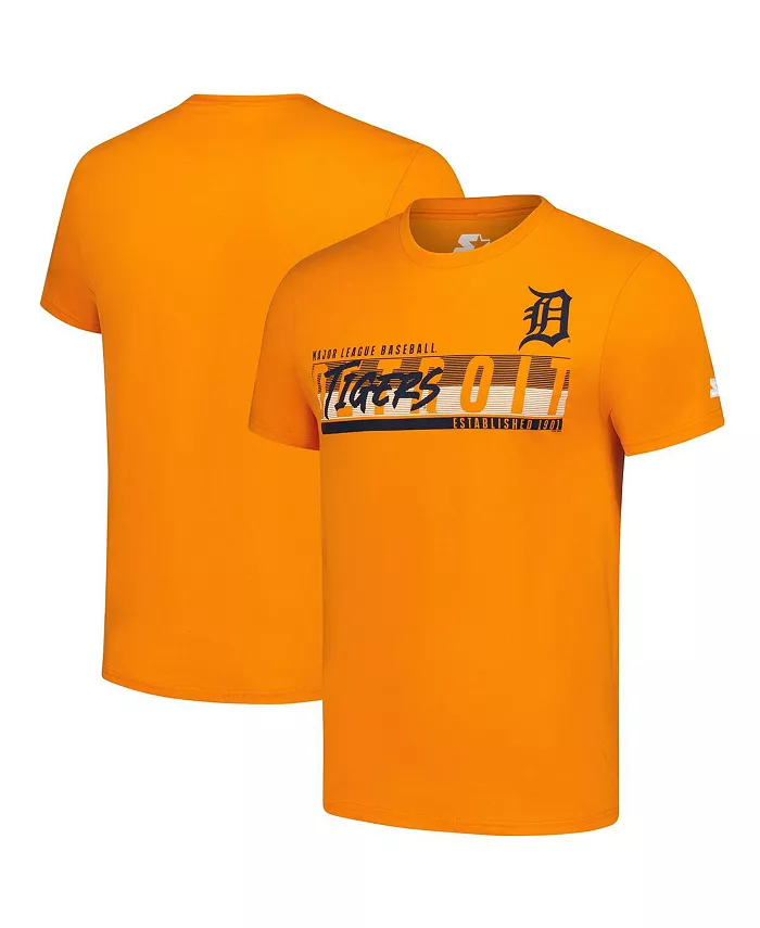 

Мужская футболка Detroit Tigers Prime Time Team оранжевого цвета Starter