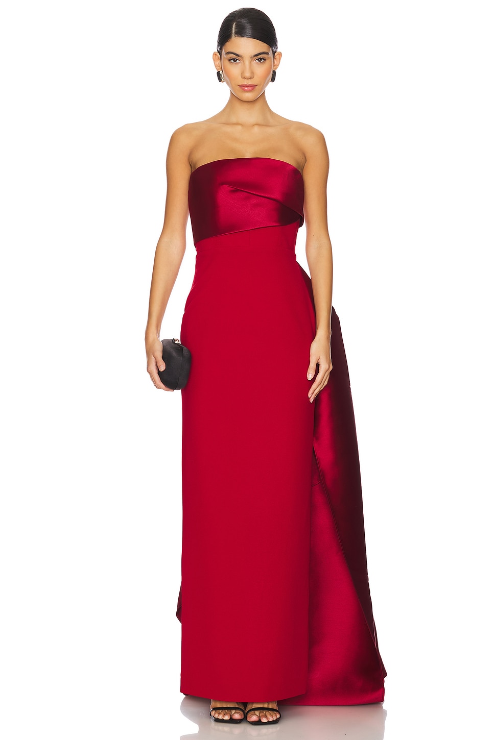 

Платье макси kinsley Solace London, красный