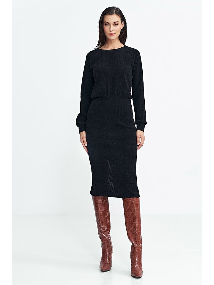 

Платье до колена Nife Kleid, черный