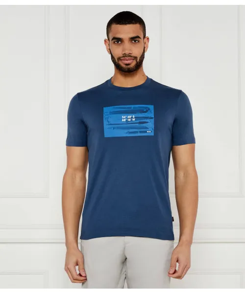 

Футболка te_dune Regular fit Boss Orange, синий
