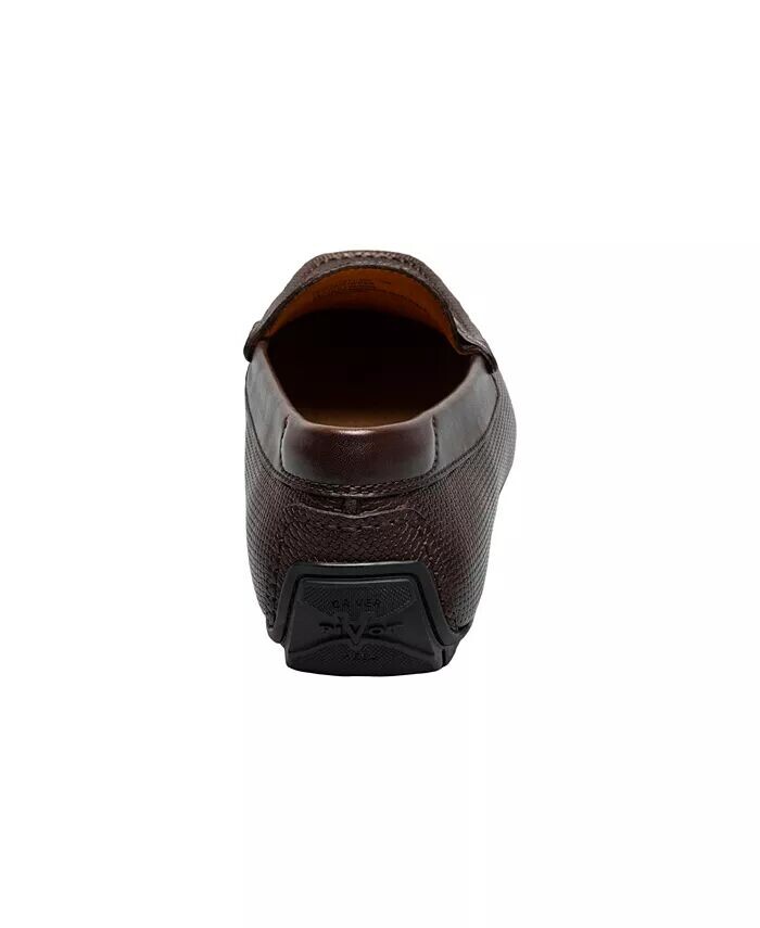 Мужские мокасины Penny для вождения с Moc Toe Florsheim, коричневый — фото 4