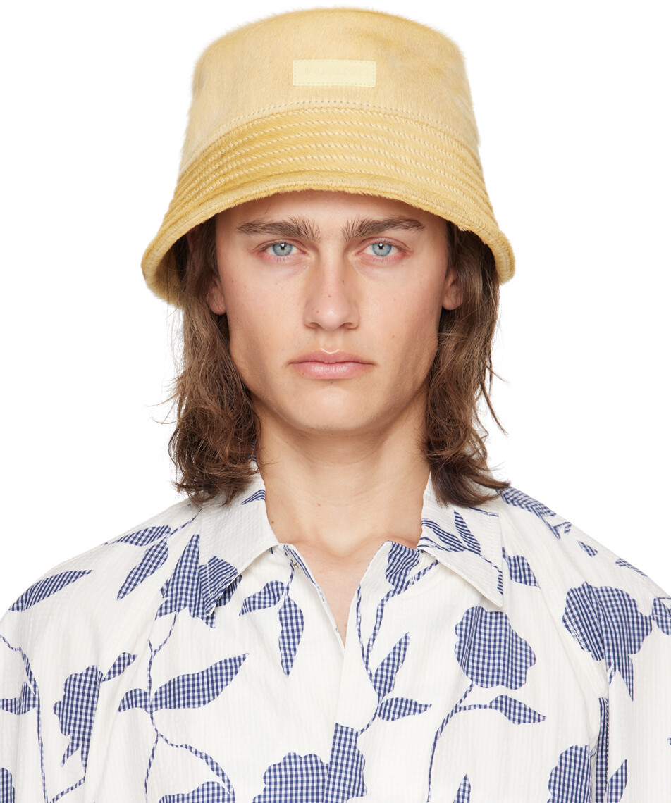 

Желтая панама Les Sculptures 'Le bob Sperone' JACQUEMUS