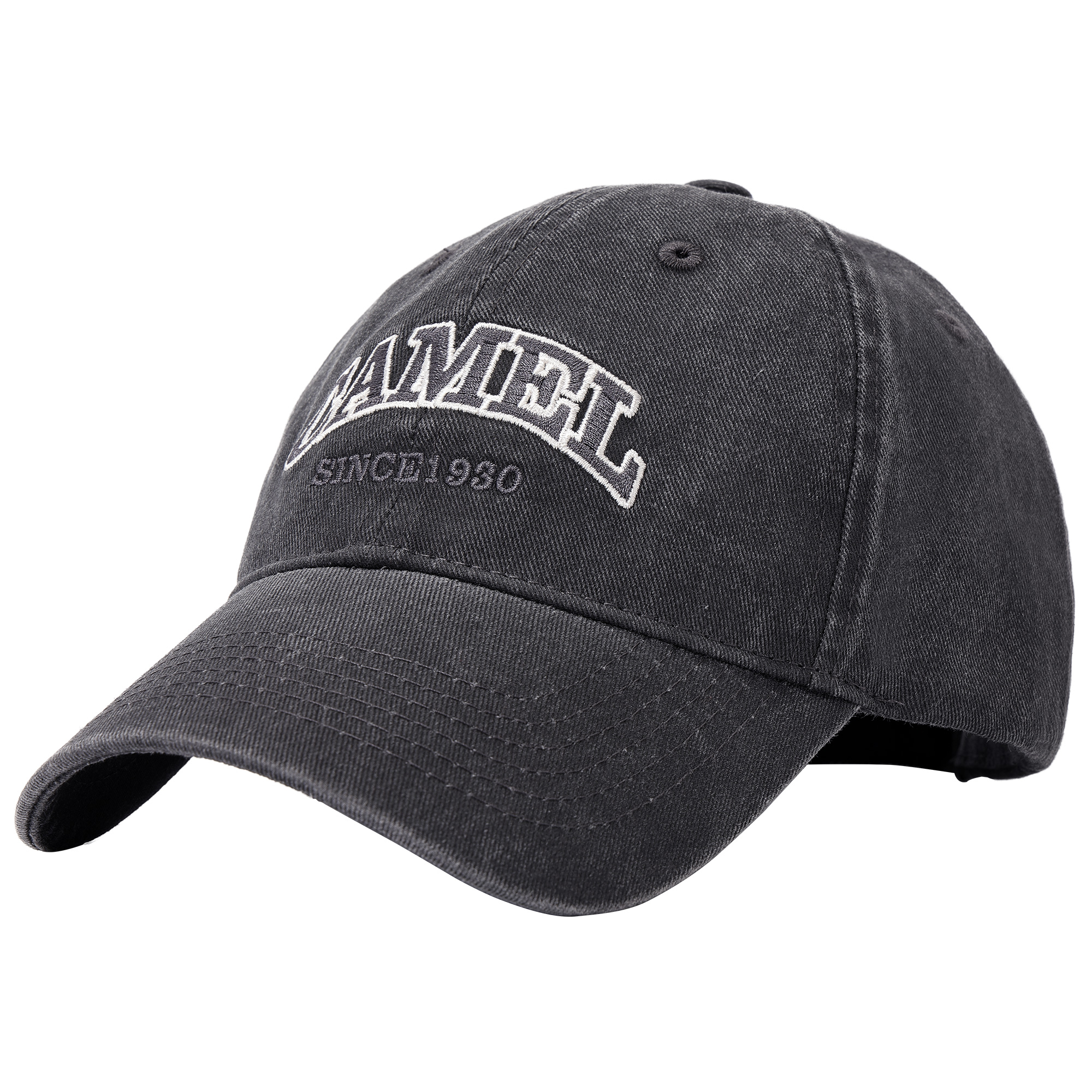 

Хлопковая бейсболка Unisex CAMEL, sand gravel серый