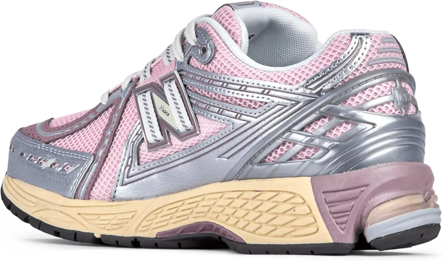 Кроссовки New Balance 1906 унисекс, розовый/серый/жемчужный — фото 3