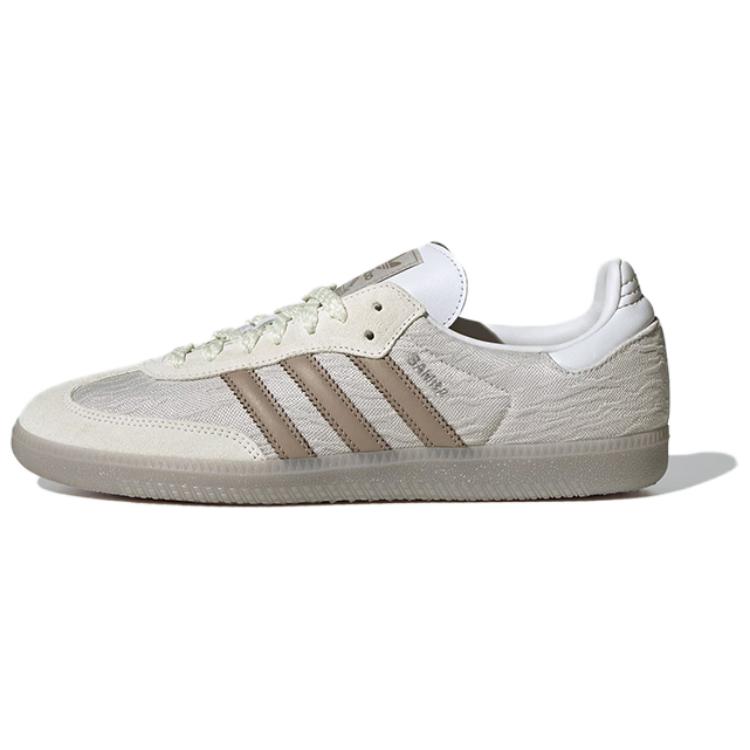 

Кроссовки adidas originals SAMBA OG Skateboarding Shoes Men Low-top Silver Rice Brown, коричневый