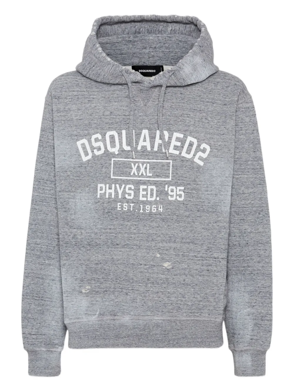 

Худи с логотипом DSQUARED2, серый