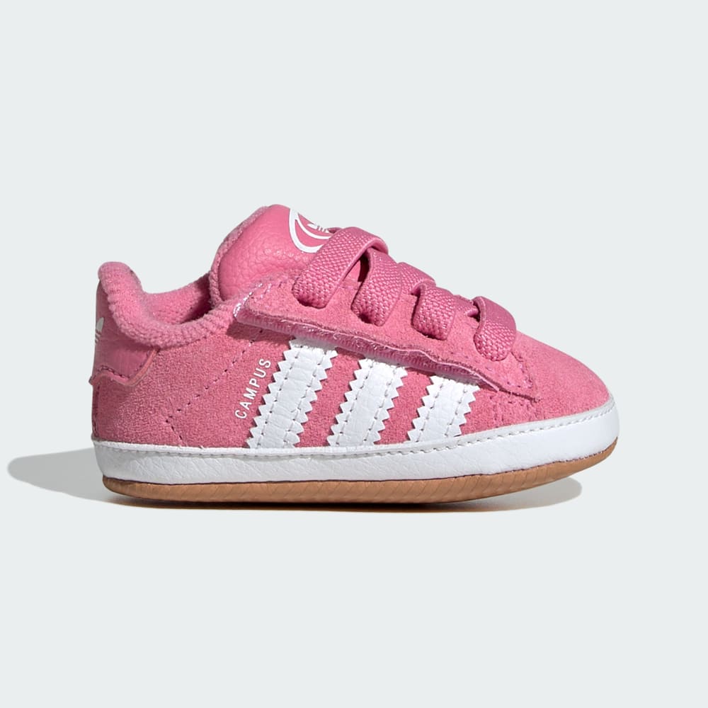 

Кроссовки Adidas Campus Crib Shoes Kids, цвет Bliss Pink/Cloud White/Gum