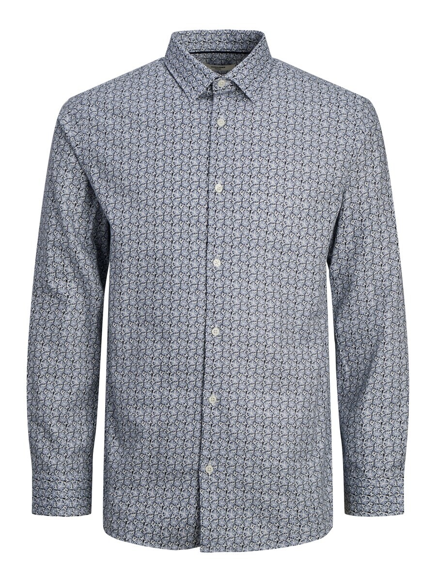

Рубашка на пуговицах стандартного кроя JACK & JONES NORDIC, светло-синий