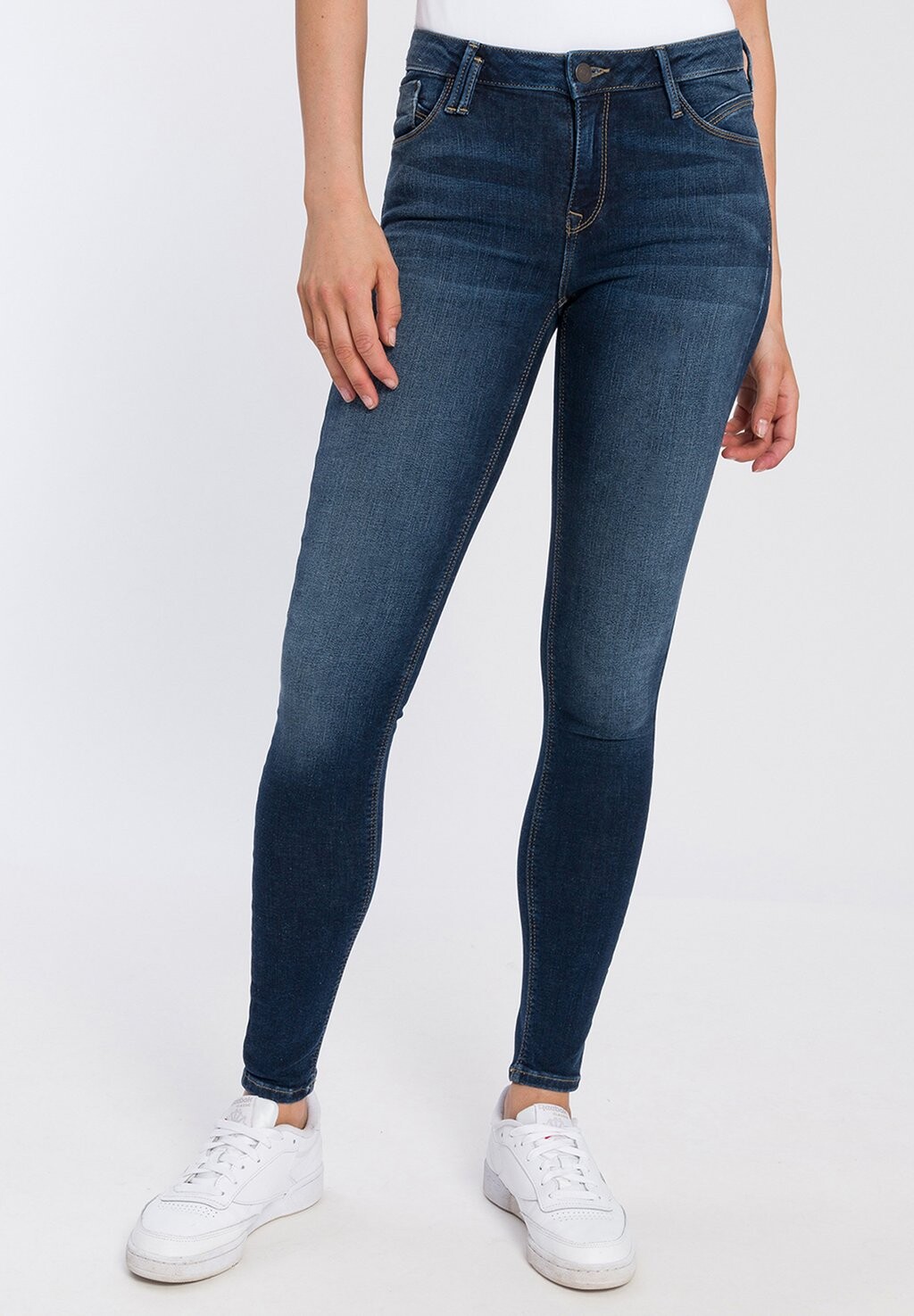 

Джинсы облегающие Cross Jeans, темно-синий