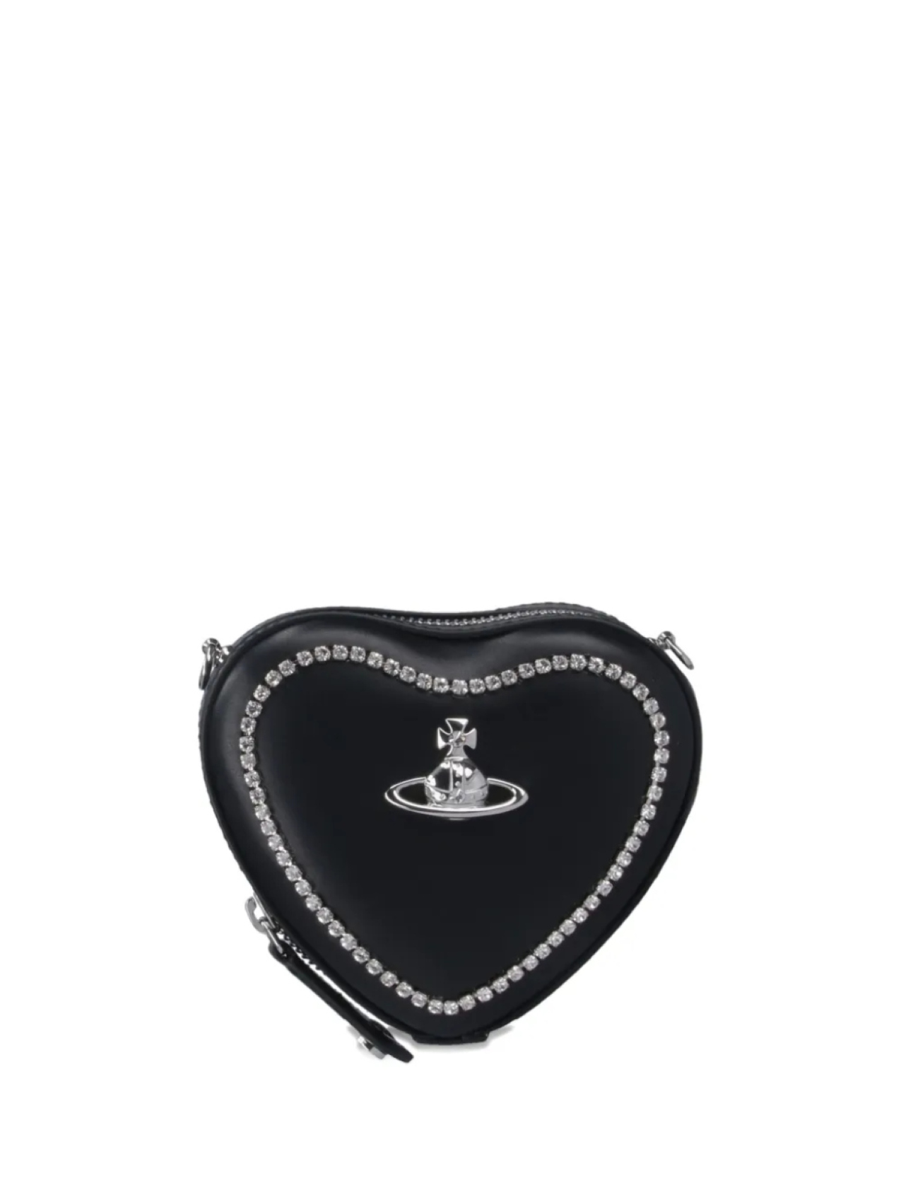 

Кожаная сумка через плечо Vivienne Westwood, черный