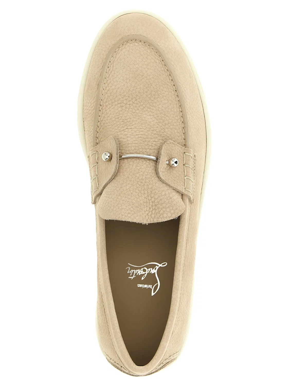 Лоферы 'Chambeliboat' Christian Louboutin, бежевый — фото 4