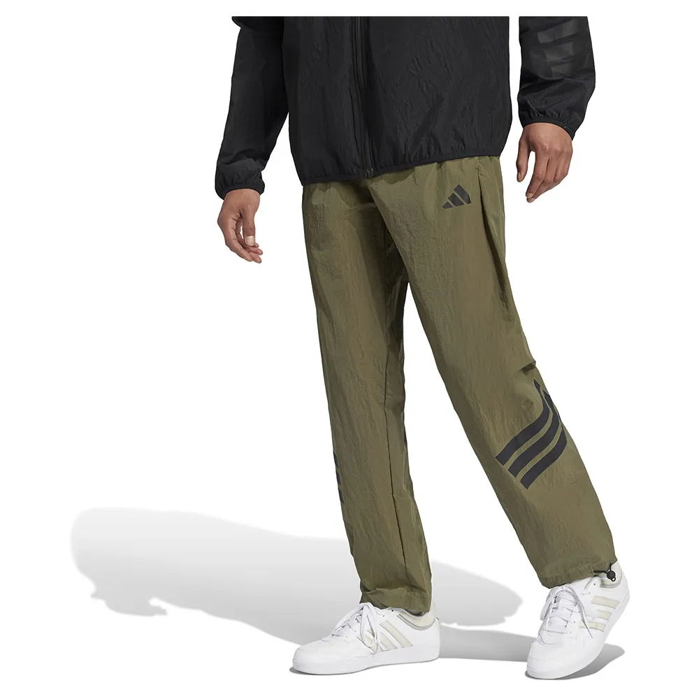 

Брюки adidas Future Icons 3 Stripes Woven, зеленый