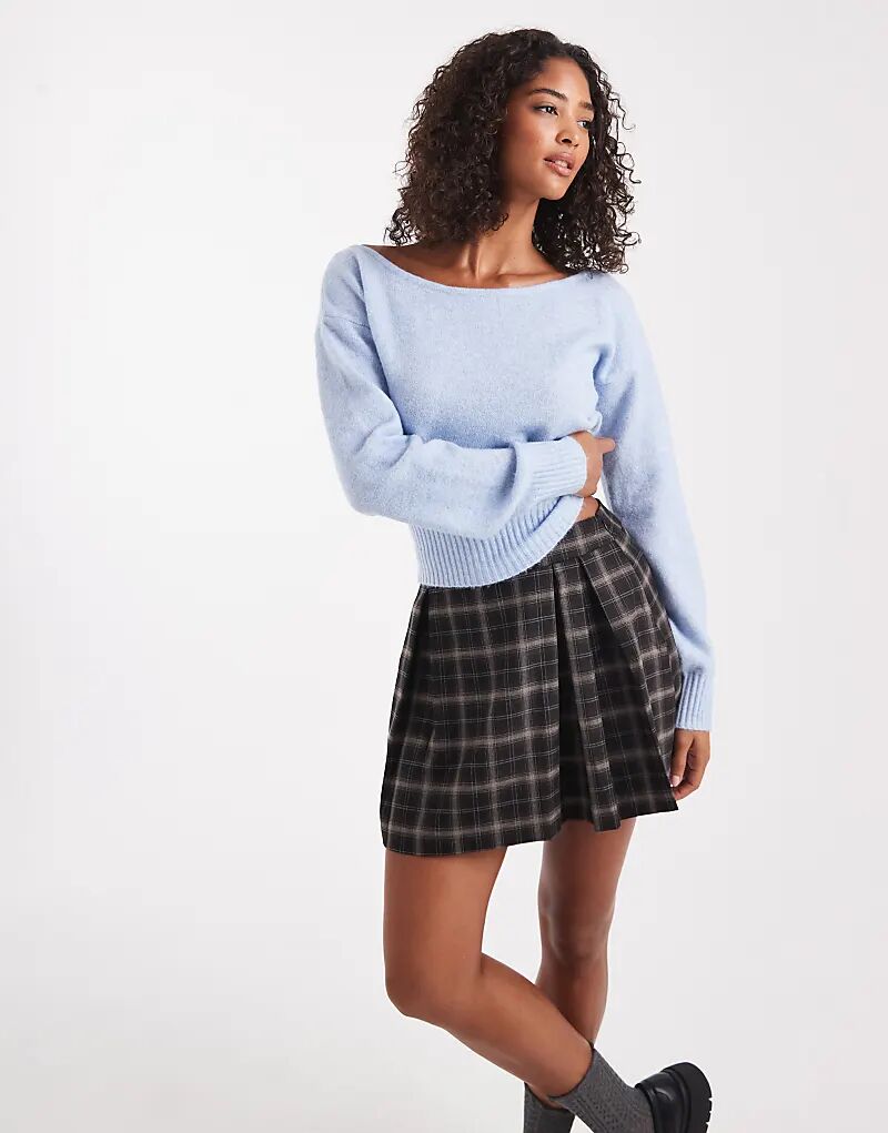 

Роскошный свитер Cotton On с открытыми плечами в цвете «космическая звезда»