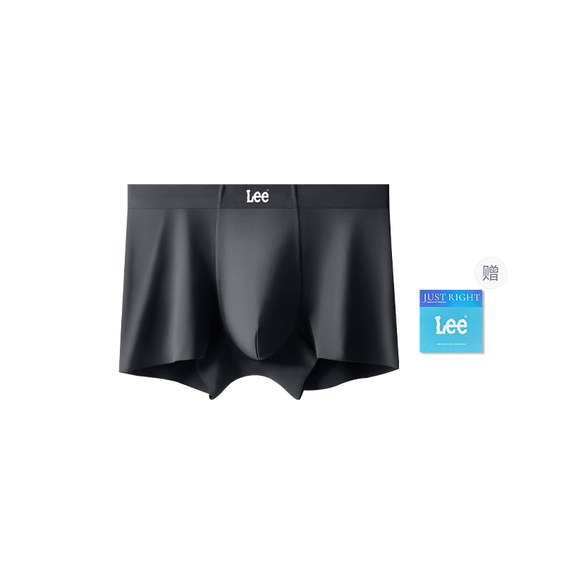 

Трусы мужские Modal летние дышащие комфортные мягкие боксеры 4 шт набор в подарочной коробке Lee, черный