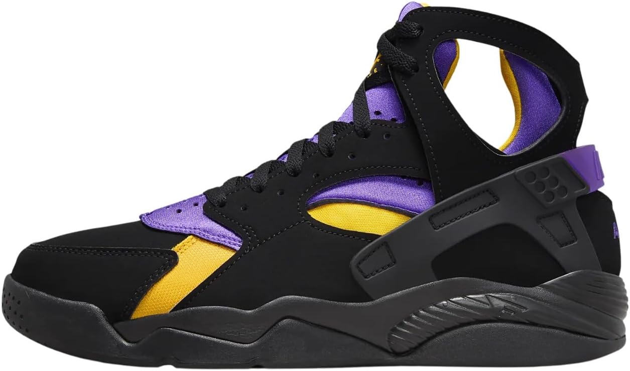 

Мужские кроссовки Nike Air Flight Huarach «Lakers Away», Black