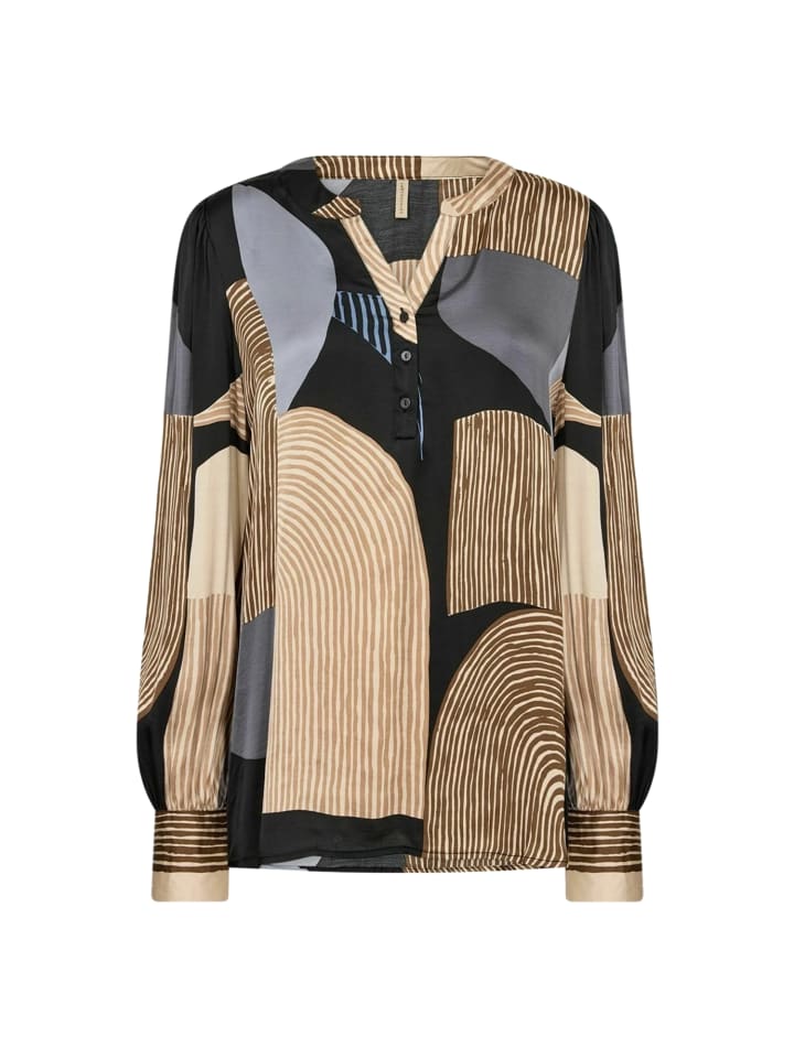 

Soyaconcept Рубашка SC-NADIKA 1 из 6760C FLINT BLUE COMBI