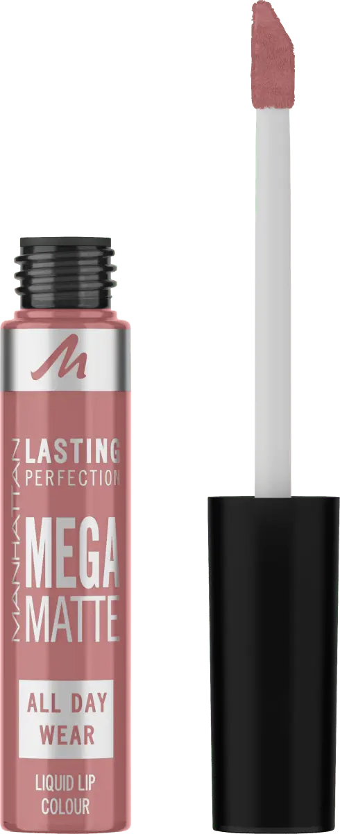 

Lippenstift Liquid Lasting Perfection Mega Matte 110 Shoppink In Soho 7,4 мл MANHATTAN Cosmetics