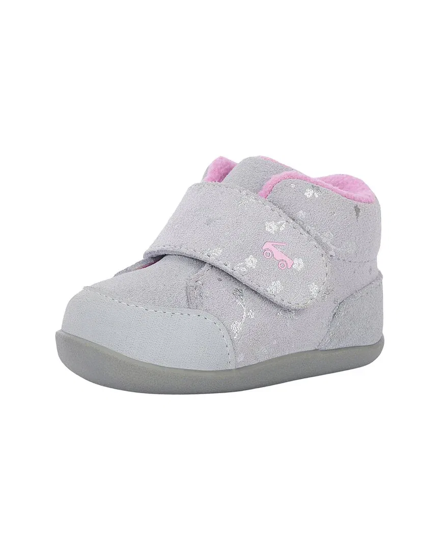 See Kai Run Casey Mini Suede First Walker, серый — фото 2