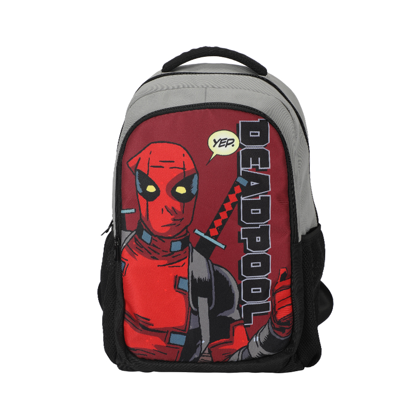 

Disney Рюкзак мужской из полиэстера в черно-красном цвете по мотивам Marvel, Deadpool