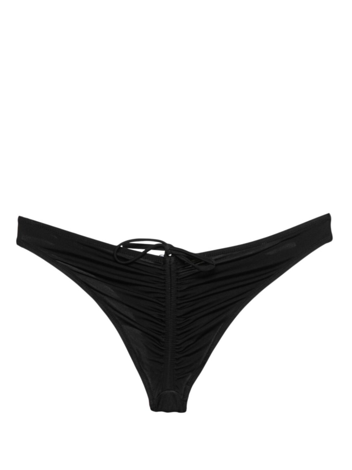 

Dsquared2 плавки бикини со сборками, черный