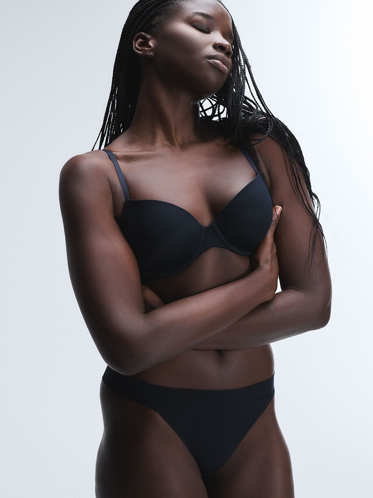 

Деми бюстгальтер Savage X Fenty Soft N' Savage Padded, цвет Black Caviar