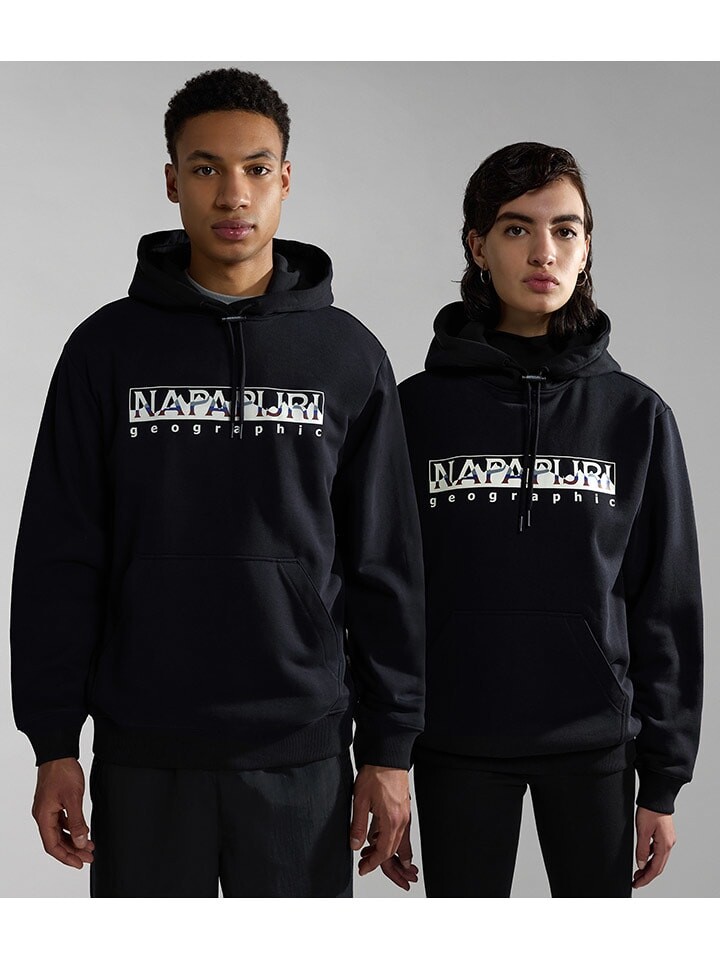 

Толстовка Napapijri Hoodie Telemark, черный