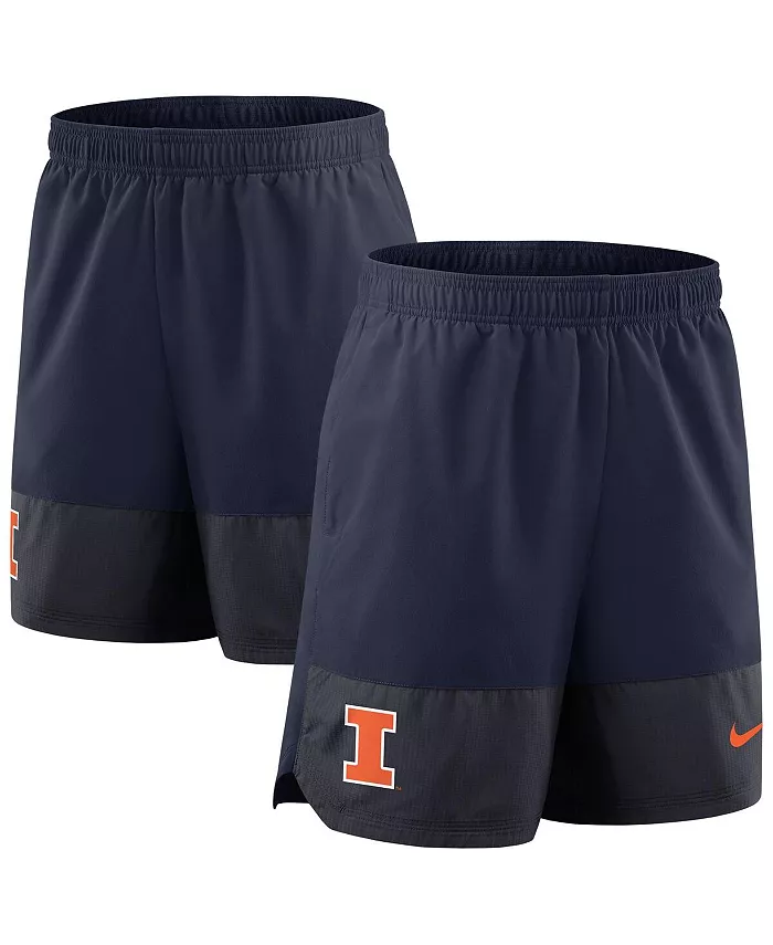 

Мужские синие шорты Illinois Fighting Illini 2025 Sideline Performance Nike