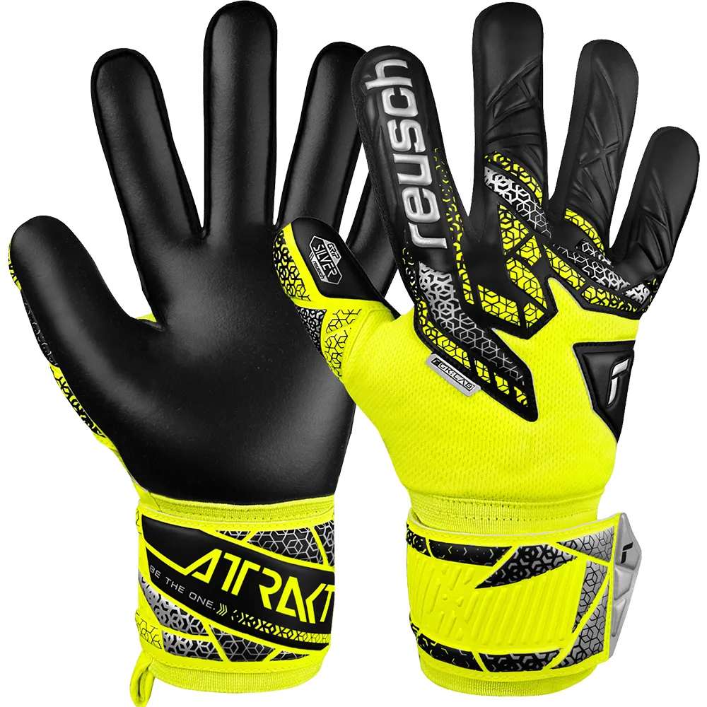 

Перчатки Reusch Attrakt Silver goalkeeper, желтый