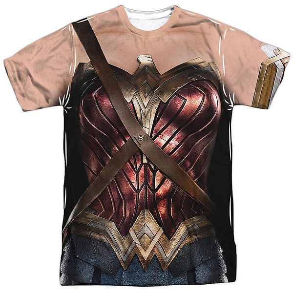 

Футболка с коротким рукавом Justice League Wonder Woman Licensed Character