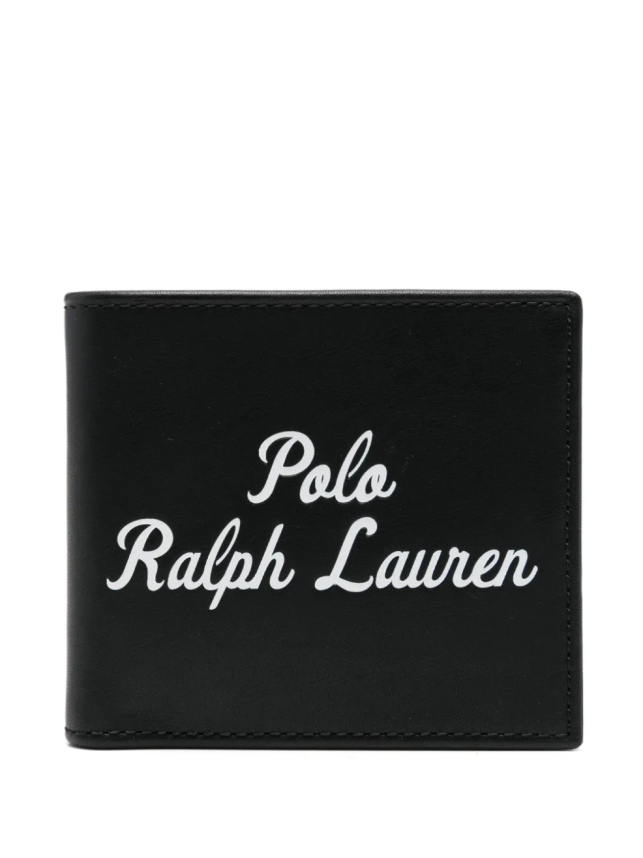 

Кошелек с тисненым логотипом Polo Ralph Lauren, черный