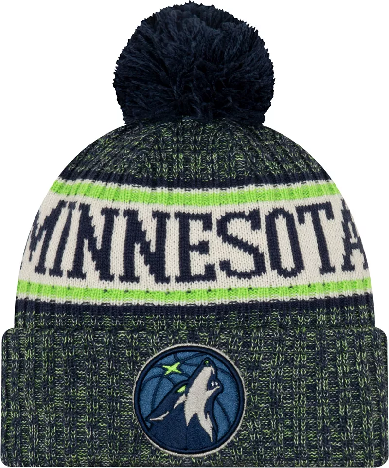 

Мужская спортивная вязаная шапка New Era Minnesota Timberwolves