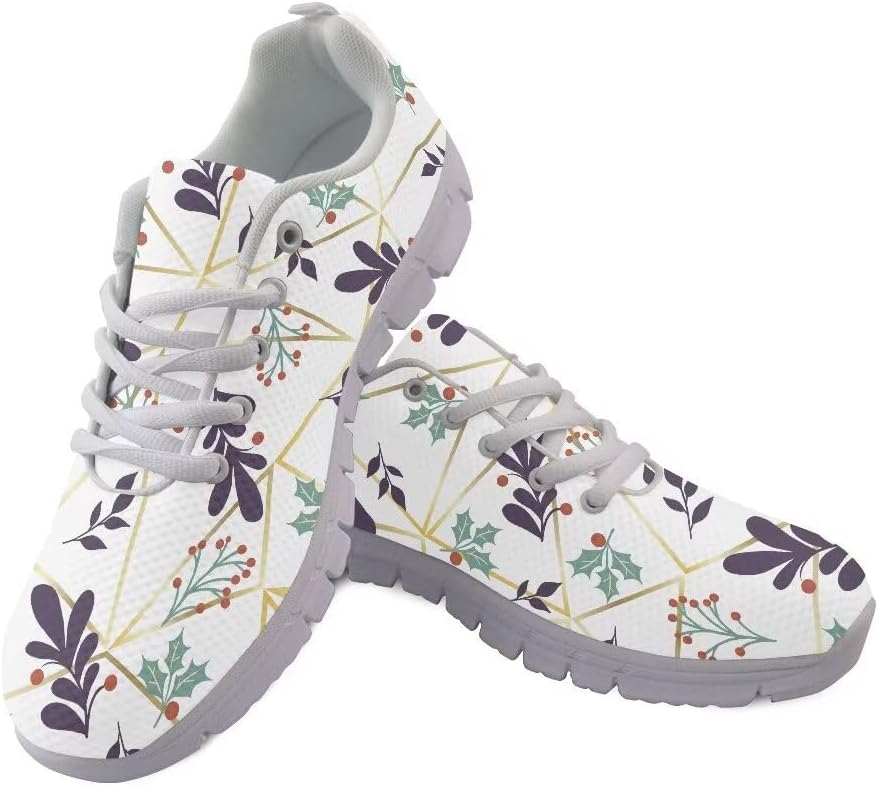 

Мужские кроссовки для ходьбы и бега AmzPrint с белой подошвой