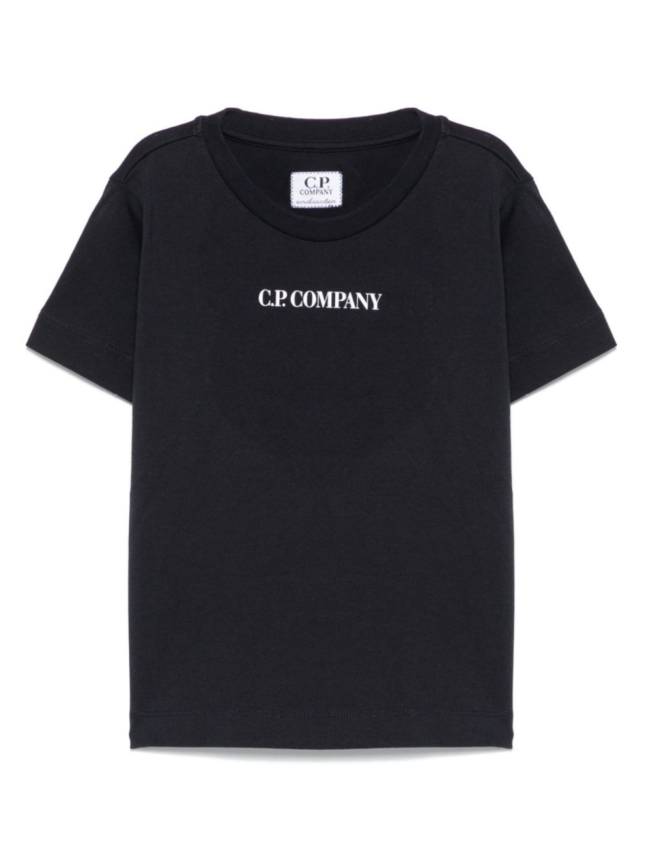 

C.P. Company Kids футболка с логотипом, синий