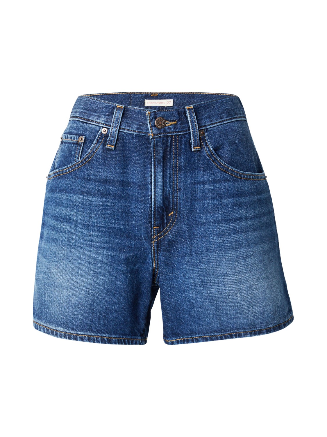 

LEVI'S Джинсовые шорты свободного кроя 'Cinch Mid-Thigh Shorts' в синем дениме